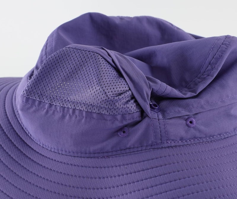 Connectyle Sun Hat for Men Women Outdoor UV Protection Safari Hat for Fishing Hiking Gardening Breathable Cowboy Hat UPF50 - Image 5